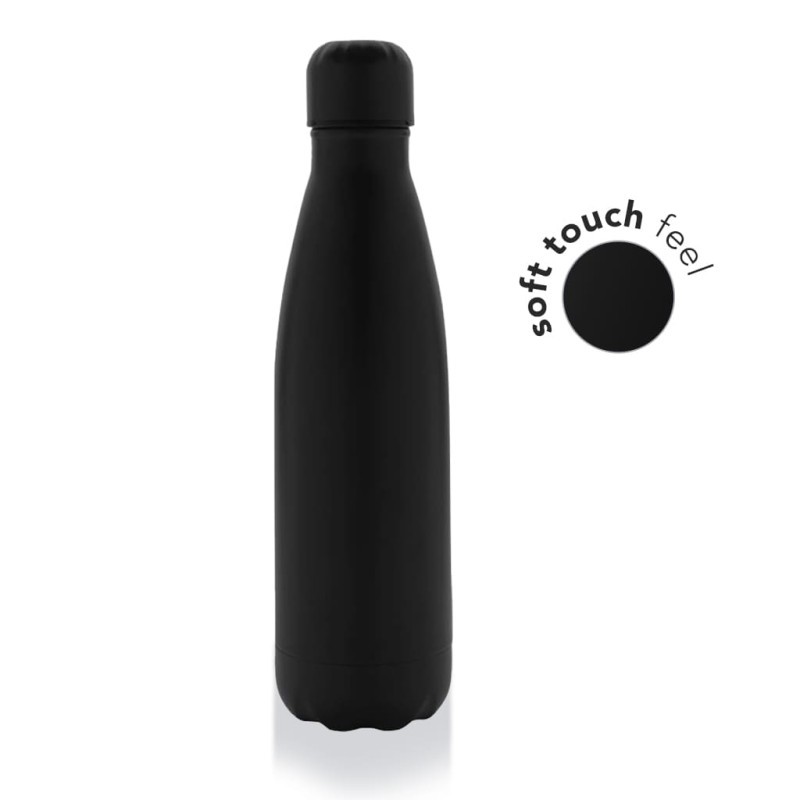 Insulated Water Bottle 500ml Black