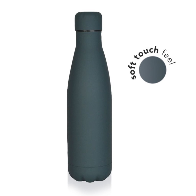 Insulated Water Bottle 500ml- Grey